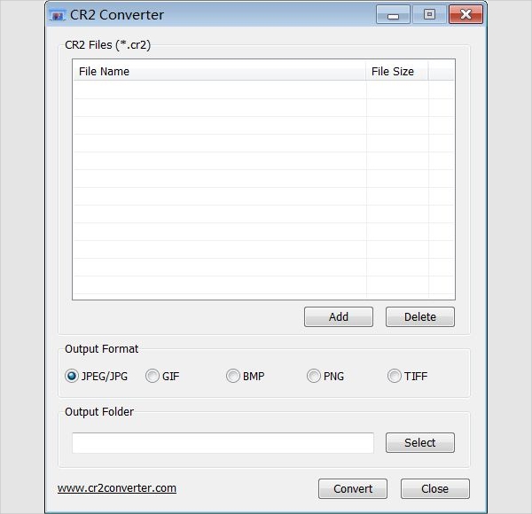 Download cr2 converter
